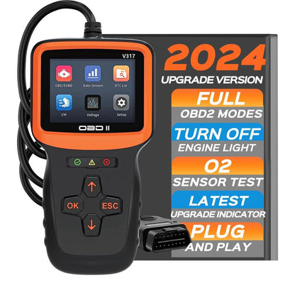 Car OBD2 Scanner, Auto Check Car Engine Fault Code Reader, Automotive Diagnostic Scan Tester Tool, OBDII/EOBD Scan Tool