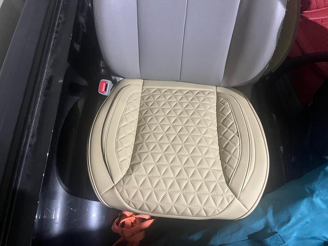 Luxury Front Bottom Seat Car Truck SUV Seat Covers Nonslip Breathable Tight Fit with Full Surround Coverage - Fits 6000+ Vehicles